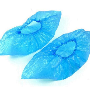 Calzas cubrezapatos de plástico azules desechables, bolsa de 1000 unidades