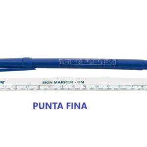 Rotulador dermatográfico quirúrgico con regla estéril, punta fina de 0.5 mm y ref. 24103-0405112