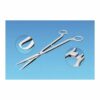 Pinza de cuello uterino tipo Pozzi instrumental ginecologico