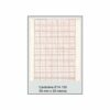 Rollo papel térmico Siemens modelo Theracard PM, color rojo, medidas 50mm x 30m