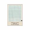 Rollo papel térmico Elettronica Trentina modelo Start 100, color cuadrícula azul, medidas 130mm x 25mts