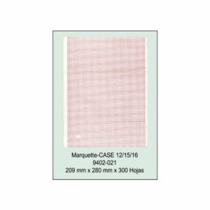 Block papel térmico GE modelo CASE 12/15/16 ref 0553162