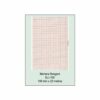 Rollo papel térmico Mortara Ranfoni modelo ELI 100 referencia 0553175, medidas 108mm x 23m, color rojo