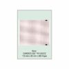 Block papel térmico Kenz modelo Cardico 302, rojo, 112x90mm, 300 hojas por caja de 10 unidades, ref 0992055