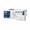 Toalla de mano Tork doblada en V extra suave blanca 23x22.6 cm