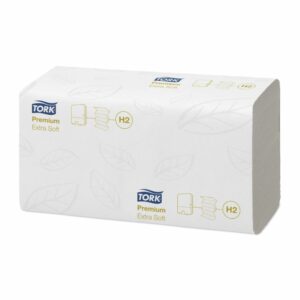 Toallas De Mano Entredobladas Tork Xpress Extra Suaves Blancas De 34X21,2Cm. Ref. 100297