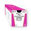 Sutura absorbible multifilamento PGA sin aguja 4/0 violeta 3 hilos 45 cm Ref. AM11-3.4540