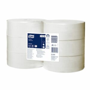 Tork Papel Higiénico Jumbo Blanco 500Mx9,7Cm. Ref. 110162