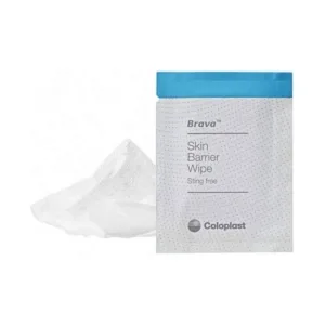 Toallitas barrera cutánea para ostomía Coloplast, previene irritaciones y adhesivos