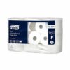 Tork papel higiénico convencional suave blanco 9,7cm x 50mts 2 capas