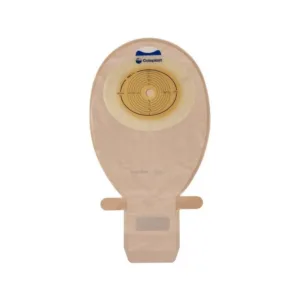 Bolsa de ostomía abierta 1 pieza adhesivo doble capa tamaño grande transparente estoma 10-76mm caja 30 unidades