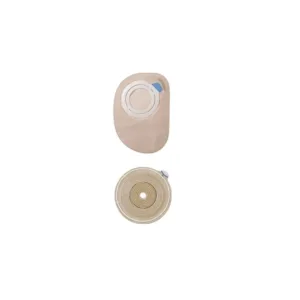 Bolsa colostomia 2 piezas tamaño grande ajustable opaca para estomas 10-48mm