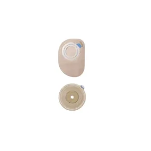 Bolsa cerrada colostomia 2 piezas convex light transparente tamaño grande para estomas 15-43mm