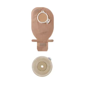 Bolsa abierta de 3 piezas convex tamaño grande transparente para estomas menores de 31mm