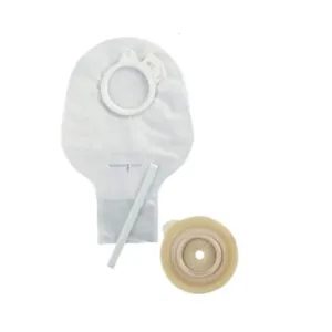 Bolsa urostomía 3 piezas convex tamaño grande transparente para estoma menor a 21mm