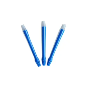 Catéter rectal sin balón con punta en forma de oliva de 16 mm, PVC flexible y libre de DEHP, con orificio central y 4 ojos laterales