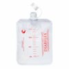 Bolsa de recolección DIARFLEX Advanced 1500ml para sistema drenaje heces, kit de 3 unidades con cierre giratorio y tapa de seguridad