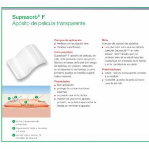 20460 Aposito Adhesivo Transparente 5x7 10uds F3