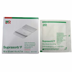 20463 Aposito Adhesivo Transparente 10x12 50uds F2