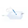 Sistema de irrigacion con cateter rectal balon silicona oliva tapa roscada bolsa 2000 ml para enema retorno