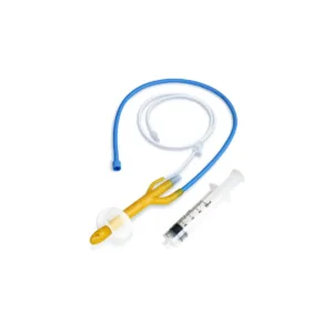 Catéter rectal con balón y suministro de aire para adultos, sin punta oliva, PVC libre DEHP y conector Luer-Lock