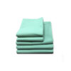 Sábanas desechables verdes de polipropileno absorbente 25 g/m² 75x100 cm