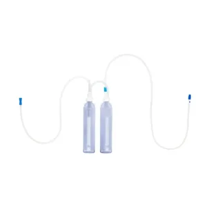 Set OPTILINE Double-bottle PLUS para drenaje torácico con botella separada y sello de agua