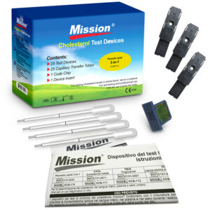 3 in 1 LIPID PANEL TEST + CAPILLARY TUBES for 23932