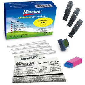3 in 1 LIPID PANEL TEST + CAPILLARY TUBES for 23932