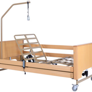 4 MOTORS, ELECTRICAL,HEIGHT ADJUSTABLE BED 84-125 cm - 3 joints - 4 sections