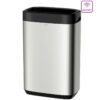 Papelera Tork de acero inoxidable 50 litros dimensiones 614x253x395mm