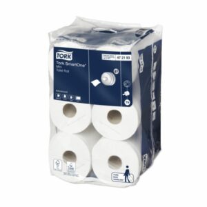 Tork Smartone Mini papel higiénico blanco referencia 472193 rollo 111m x 13,4cm