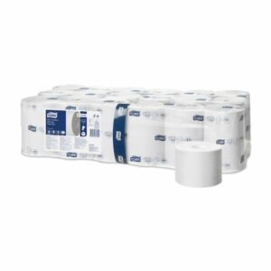 Tork papel higiénico mid-size suave blanco sin mandril referencia 472584