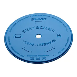 Cojín Giratorio Seat & Chair Turn Cushion | Ø 38 cm – Disco de Transferencia Sentada 360° para Silla, Sillón y Coche (Samarit, Ref. 480.1038)
