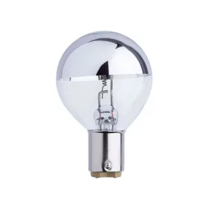Lámpara eléctrica 24V 40W BA15D filamento axial para lámpara scialética acabado argentado