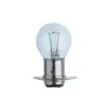 Lámpara eléctrica incandescente 6V 30W BA20D con filamento C6, 580 lúmenes, diámetro 35mm, longitud 64.5mm