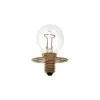 Lámpara eléctrica incandescente 6V 4.5A base P44S filamento C6 480 lúmenes diámetro 36mm longitud 64mm