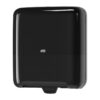 Dispensador Tork Matic negro manual sin sensor para toallas de manos