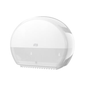 Tork dispensador papel higiénico mini jumbo blanco ref 555000