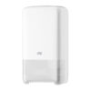 Dispensador Tork mid-size blanco para dos rollos de papel higiénico, modelo 0670108, ref. 557500