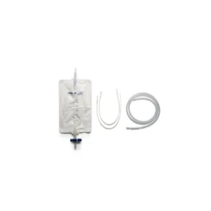 Drenaje redondo de silicona 30CH con bolsa de 500 ml para drenaje quirúrgico alto volumen