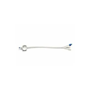 Sonda Foley silicona tres vías CH22 balón 30ml L 40cm para drenaje urinario complejo