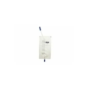 Bolsa para pierna 1C de 750 ml para drenaje urinario, color transparente, uso medico