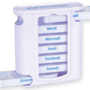 7-DAY TOWER PLANNER x 4 - English-French