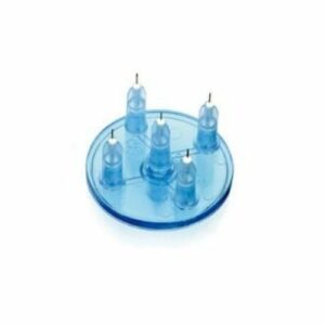 Multinyector 5x27G/0,40 x 6 mm: Multinyector lineal con 3 agujas para punción en mesoterapia y escleroterapia.