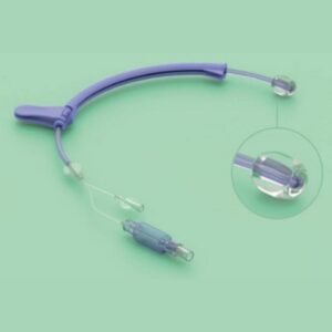 HANDLIN manipulador inyector uterino con balon de PVC y cateter doble luz para procedimientos de fertilidad y laparoscopia