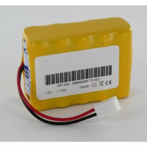 Batería Cardioline Cardiette AR1200 MFR 120176 de 12V 1.7Ah para electrocardiógrafo