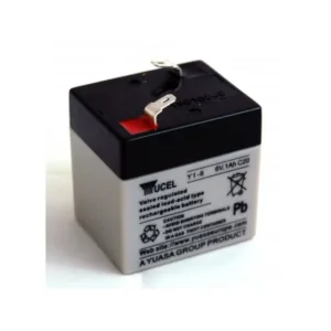 Batería 6V 1Ah para electrocardiógrafo Mortara ELI 100, repuesto confiable y duradero