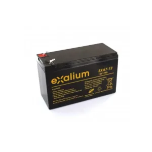Batería 12V 7Ah original para electrocardiógrafo Mortara ELI 380, repuesto de alta capacidad y fiabilidad médica
