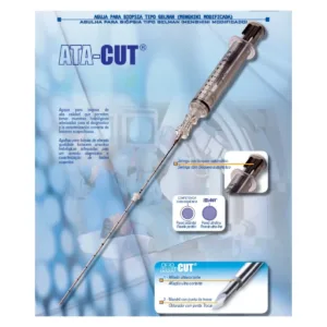ATACUT16 Aguja para Biopsia tipo Gelman 16G 1